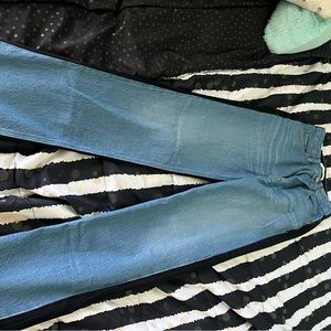 Pac Sun two toned baggy jeans